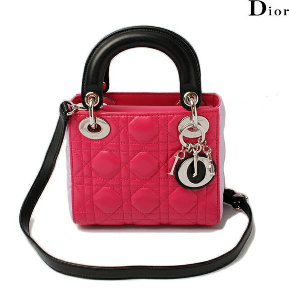 Dior Miss Dior Cannage Tote Bag Black